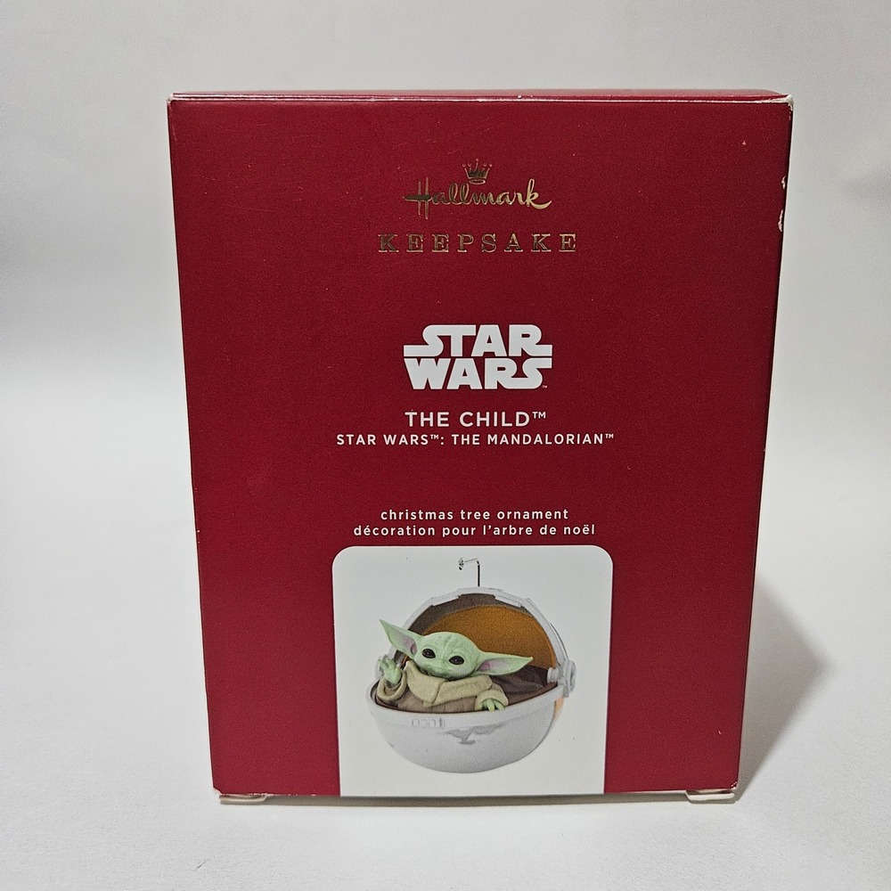 Hallmark Keepsake 2020 Star Wars The Mandalorian The Child Baby Yoda Ornament